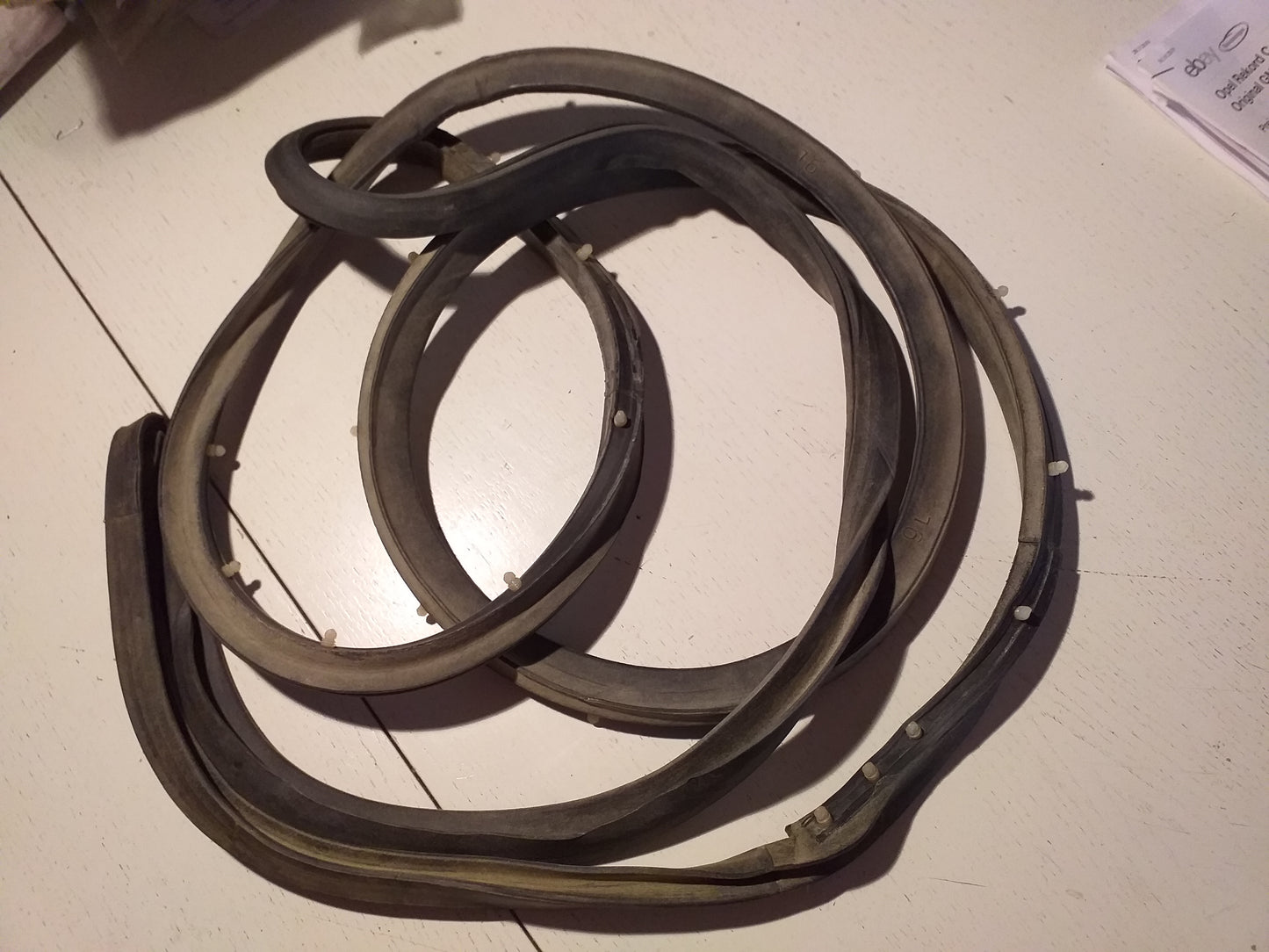 Rekord C Commodore A Dichtung Türe links original Opel NEU
