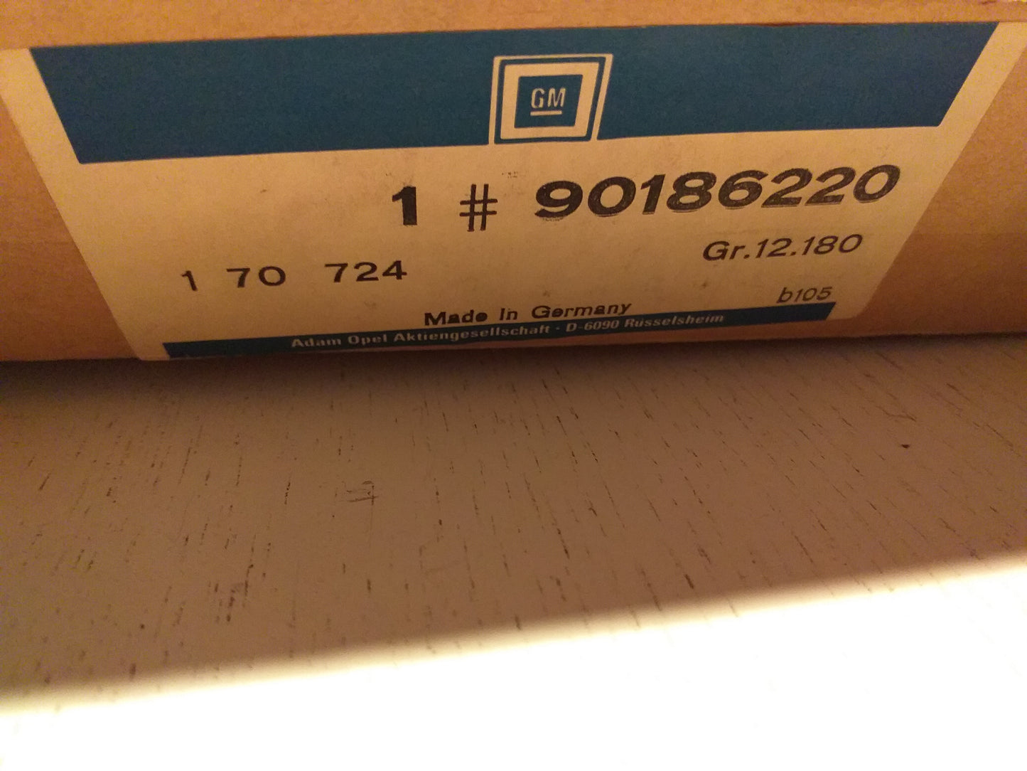 Oldtimer Youngtimer Dichtung original GM Opel NEU