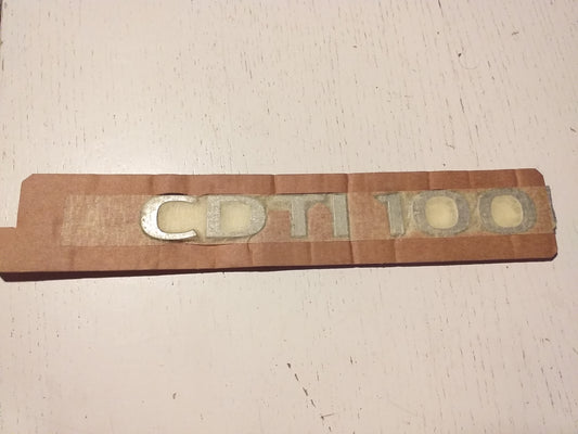 Oldtimer Youngtimer Emblem "CDTI 100" original Opel NEU