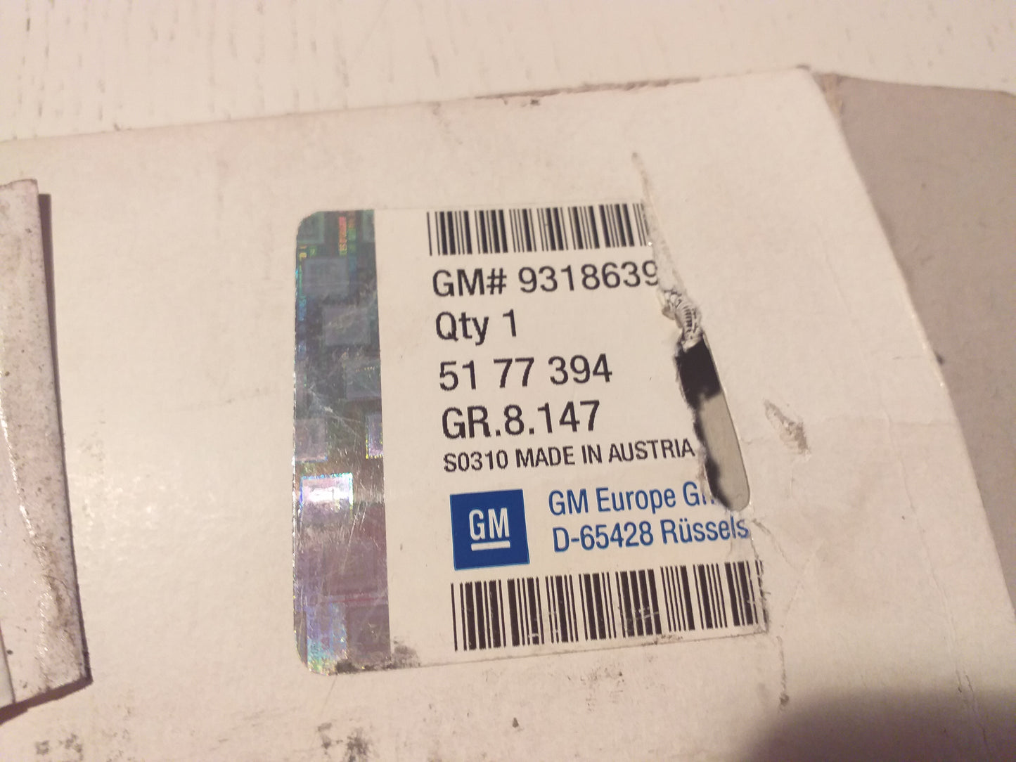 Meriva 1.7 CDTI Emblem original GM Opel NEU