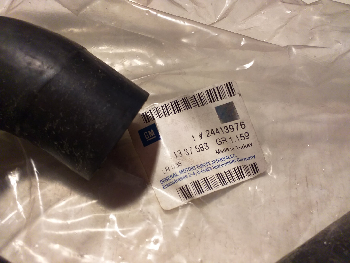 Astra Zafira Schlauch Kühlwasser original GM Opel NEU