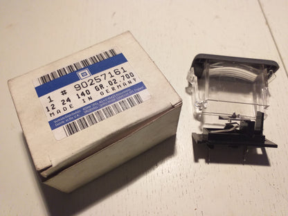 Kadett E 1 Nummernschildleuchte original GM Opel NEU