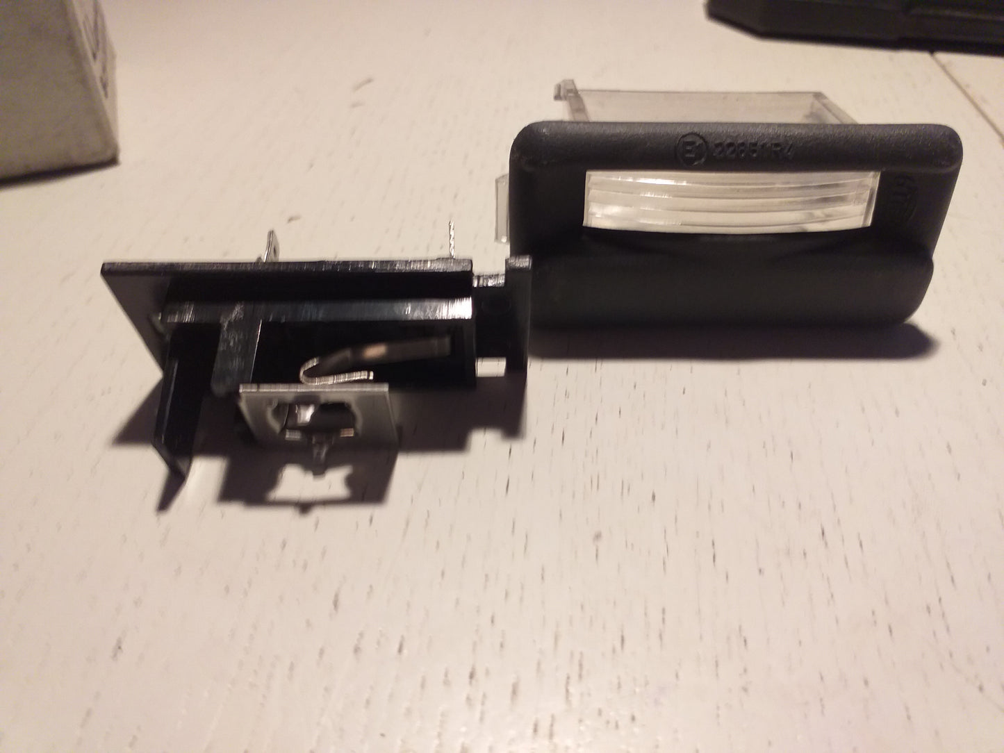 Kadett E 1 Nummernschildleuchte original GM Opel NEU