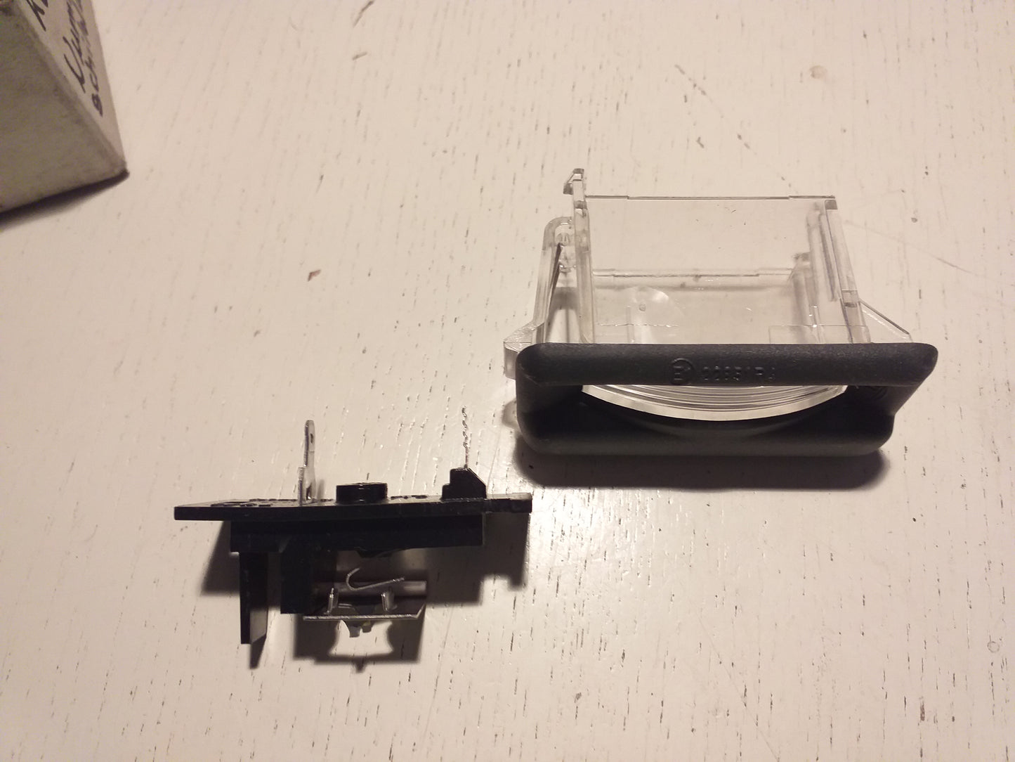 Kadett E 1 Nummernschildleuchte original GM Opel NEU