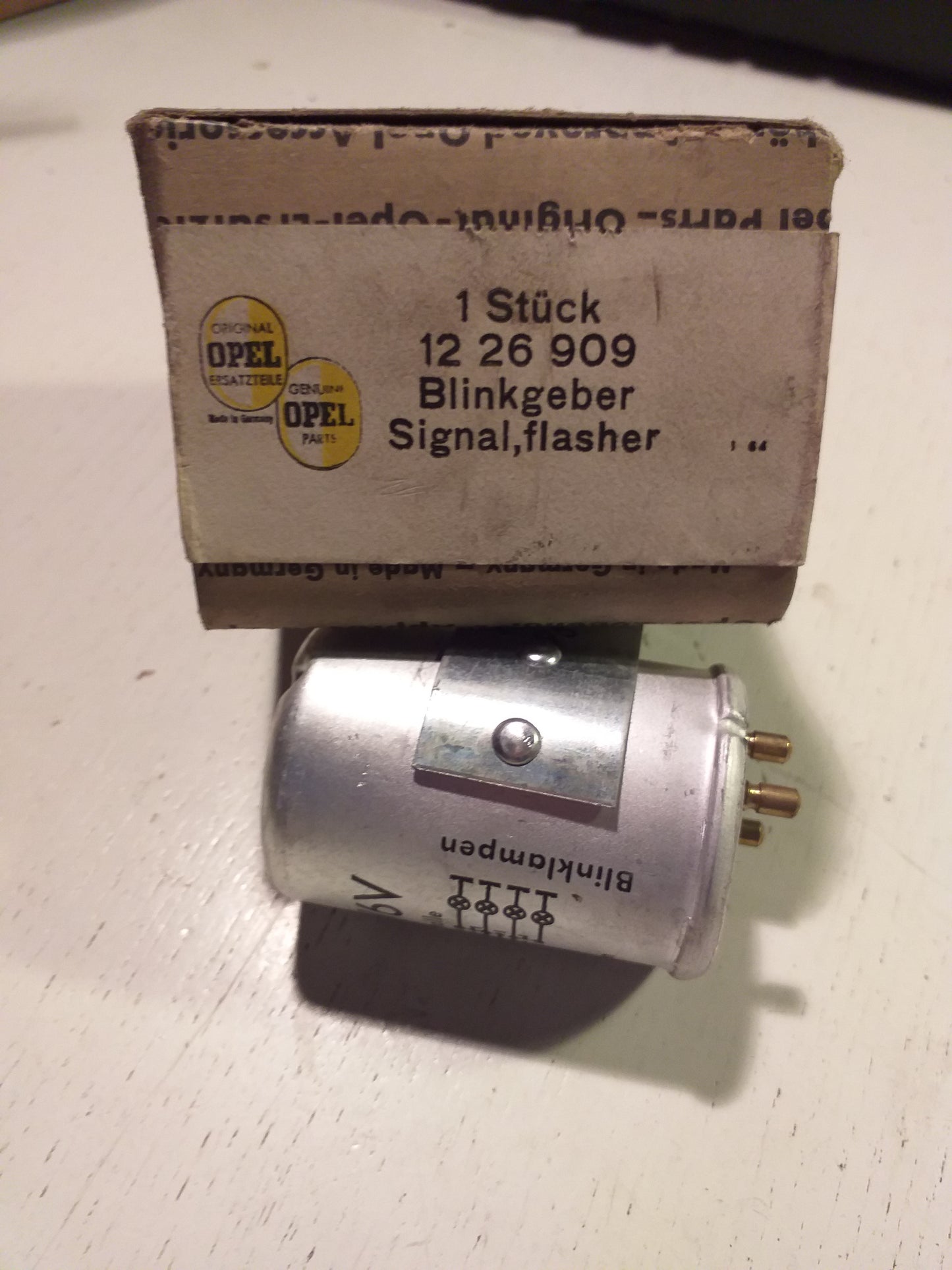 Rekord Blitz Admiral Blinkerrelais original Opel NEU