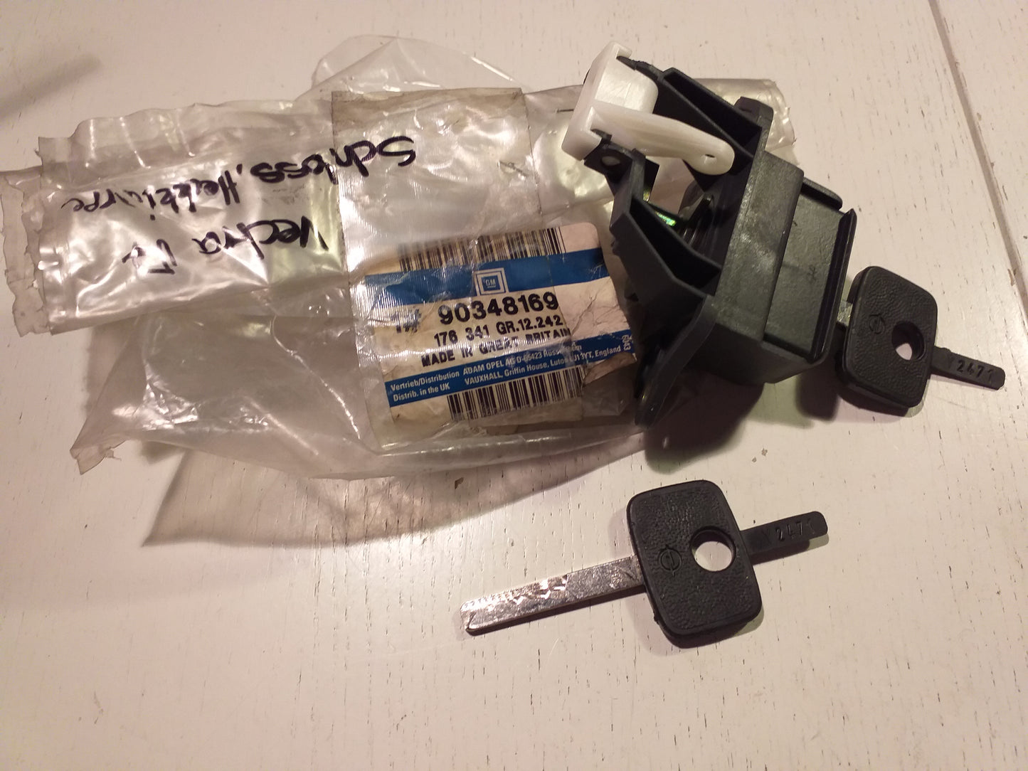 Vectra A Schloss Heckklappe original GM Opel NEU