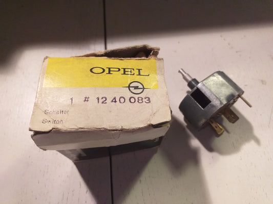 Oldtimer Youngtimer Schalter elektronische Traktionskontrolle original  Opel NEU