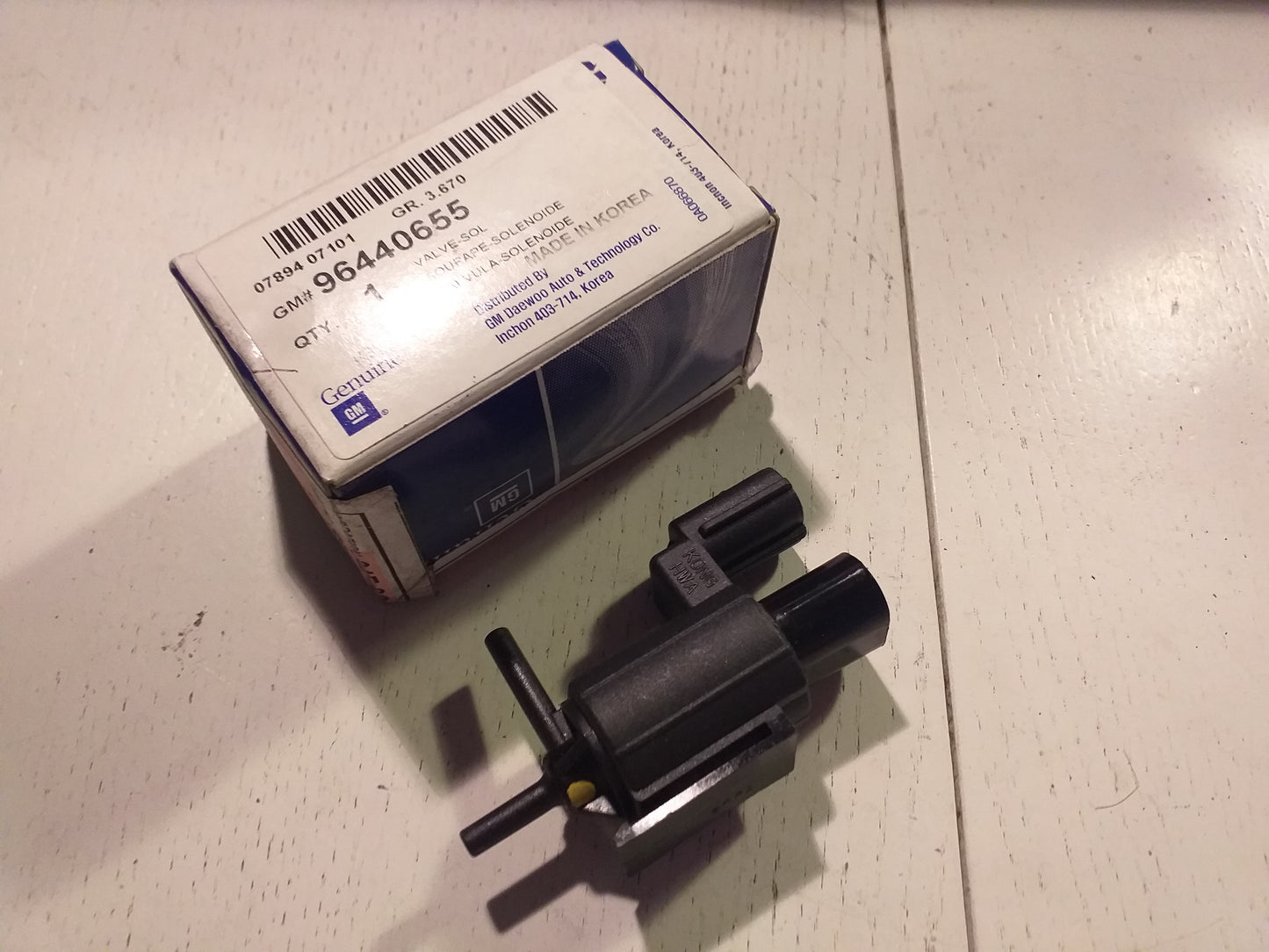Daewoo Vakuumventilmagnet original GM Opel NEU