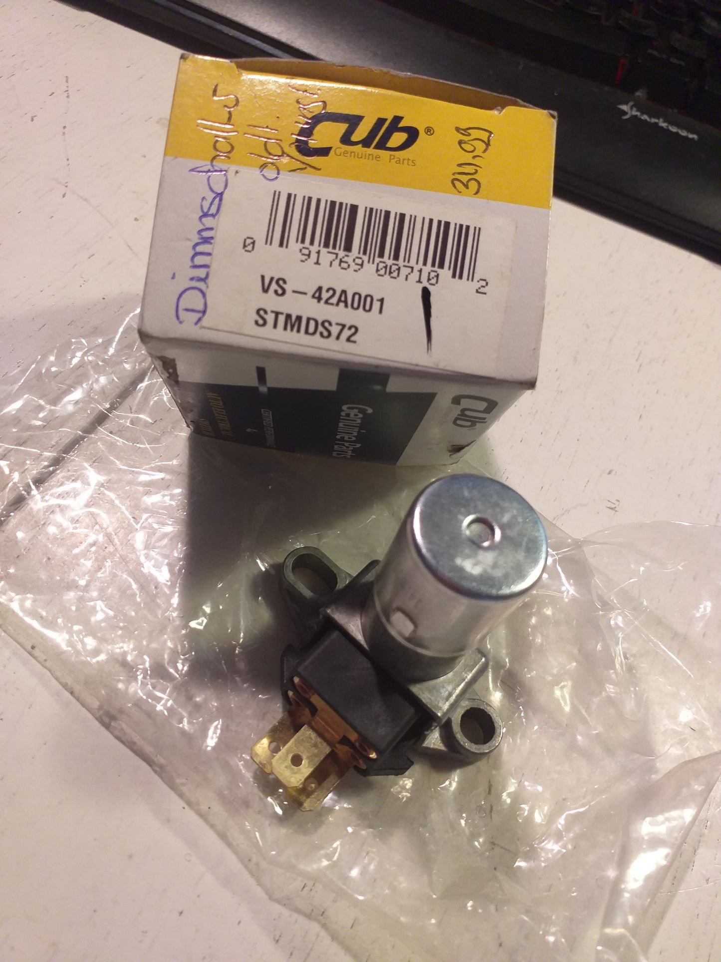 Oldtimer Youngtimer Dimmschalter original CUB NEU