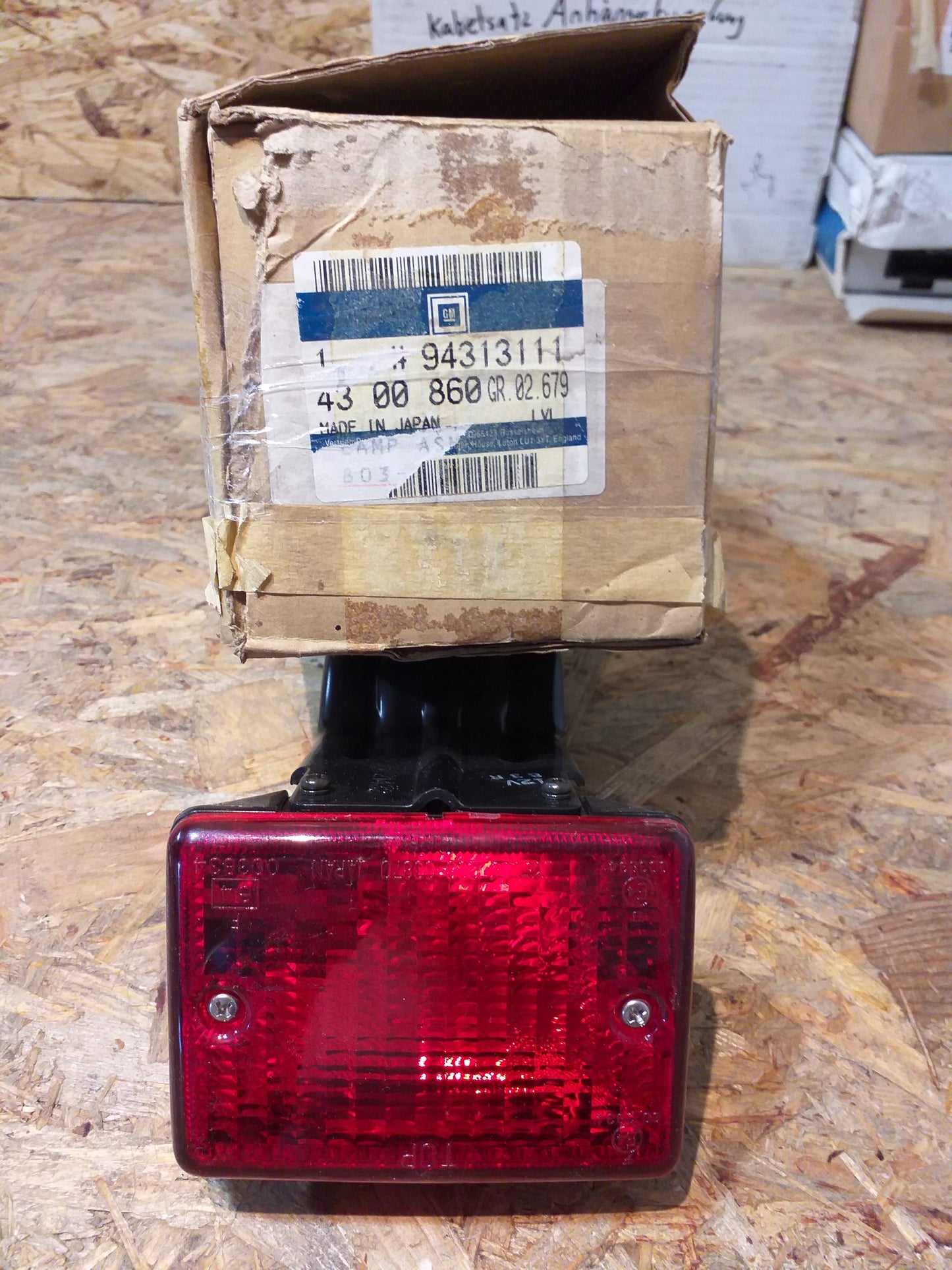 Campo Nebelschlussleuchte original GM Opel NEU
