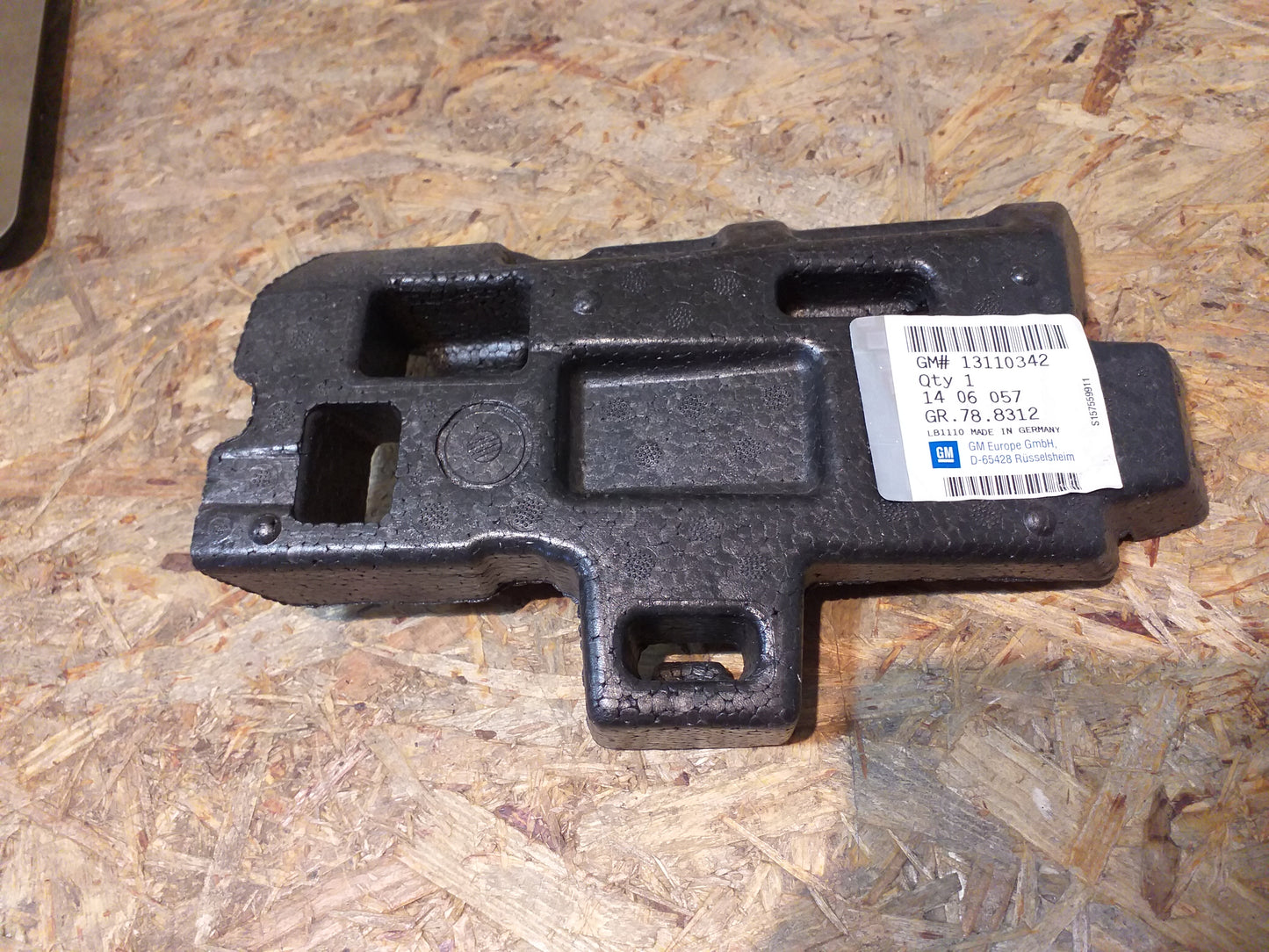 Astra H Aufpralldämpfer Stoßstange original GM Opel NEU