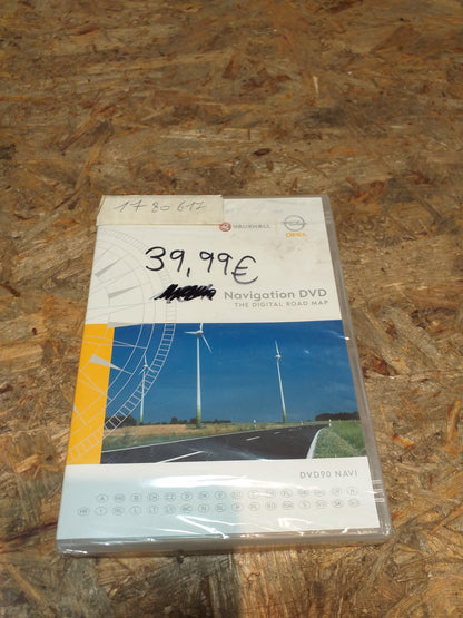 Opel / Vauxhall Navigation-DVD 90 2010/2011 original Opel NEU