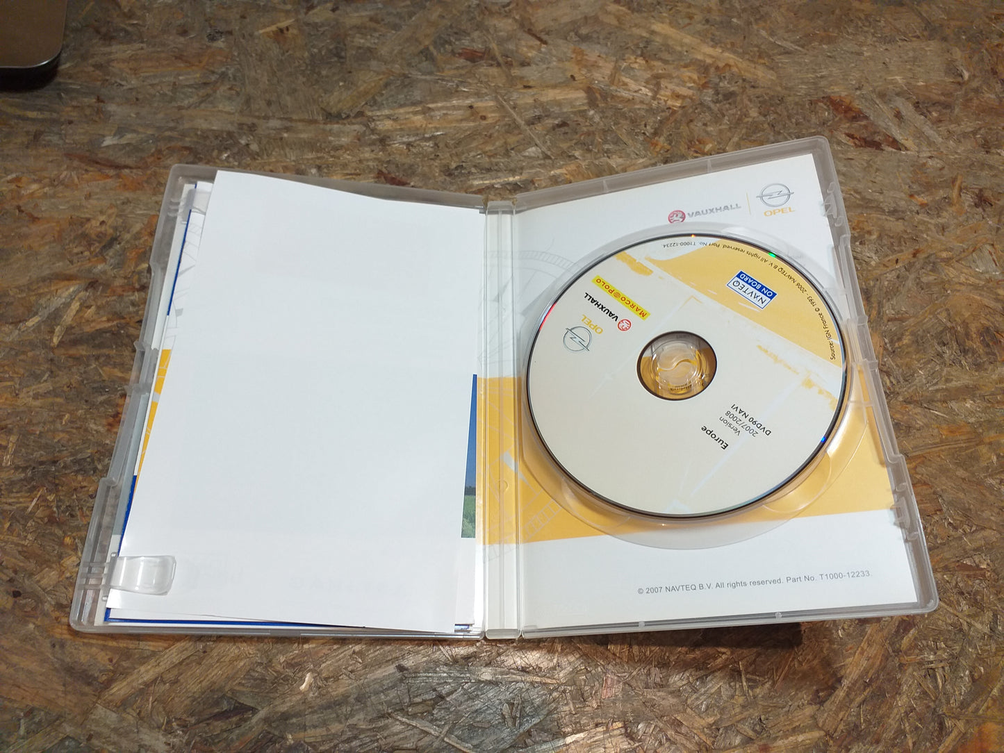 Opel / Vauxhall Navigation-DVD 2007/2008 original Opel NEU