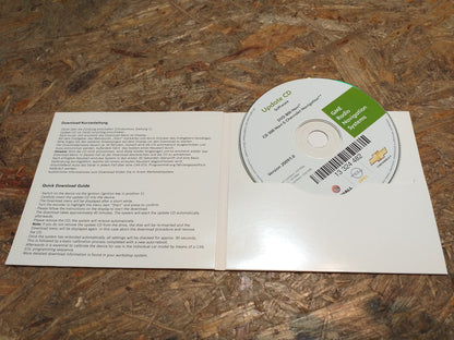 Vauxhall Opel Chevrolet Navigation-DVD 2009 original Opel NEU