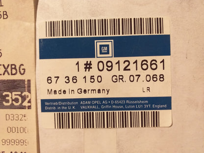 Corsa B E-Satz Anhängerzugvorrichtung original GM Opel NEU