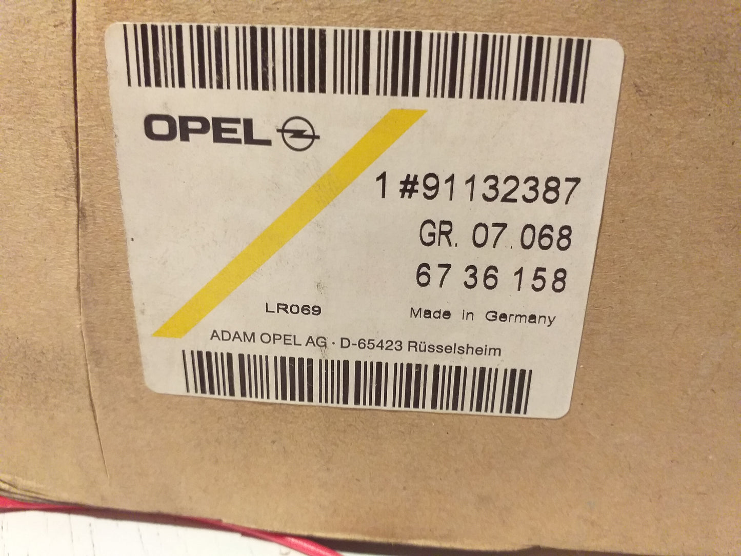 Astra G Zafira A E-Satz Anhängerzugvorrichtung original GM Opel NEU