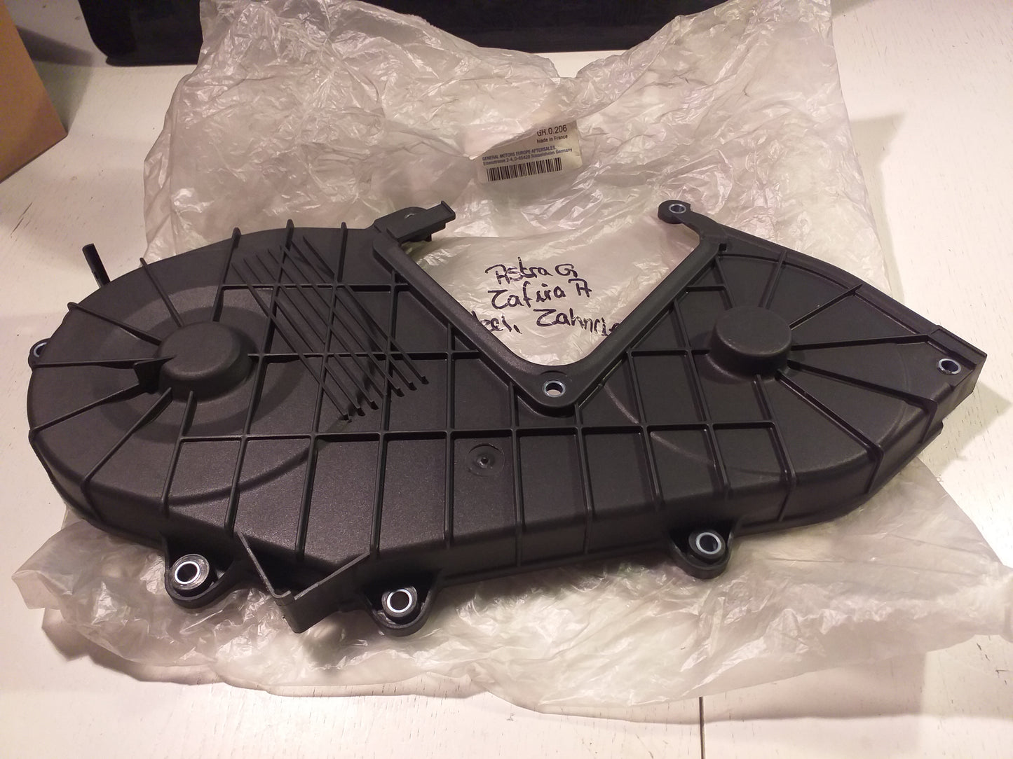 Astra G Zafira A  Deckel Zahnriemen vorne oben original GM Opel NEU