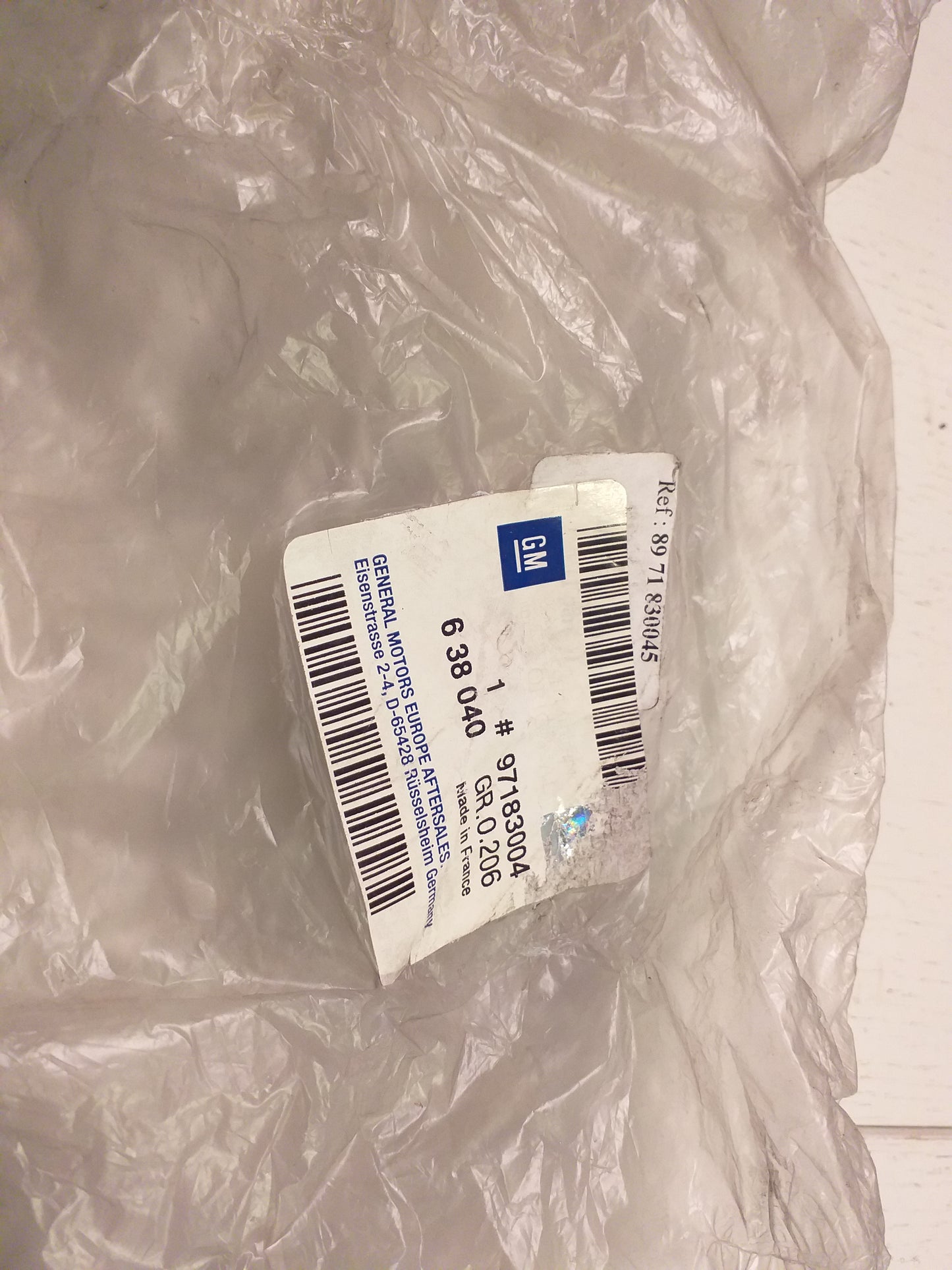 Astra G Zafira A  Deckel Zahnriemen vorne oben original GM Opel NEU