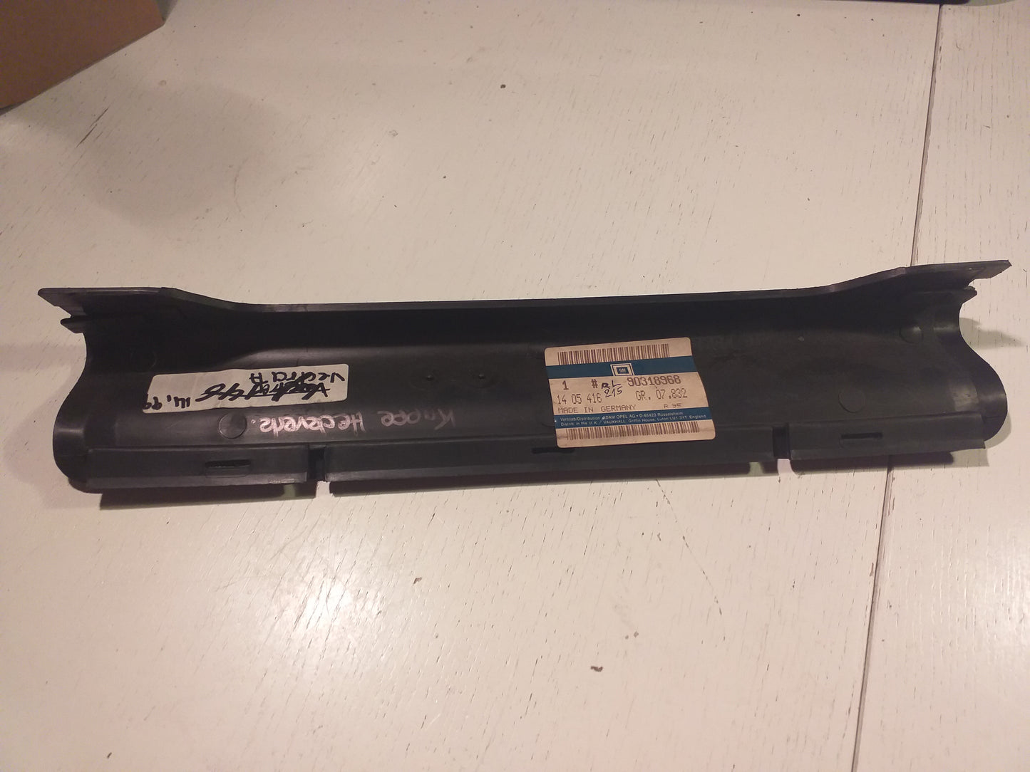Vectra A Kappe Heckverkleidung original GM Opel NEU