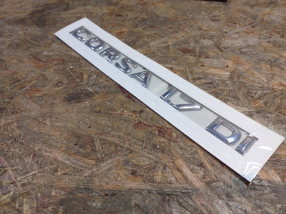 Corsa C Emblem Schriftzug original GM Opel NEU