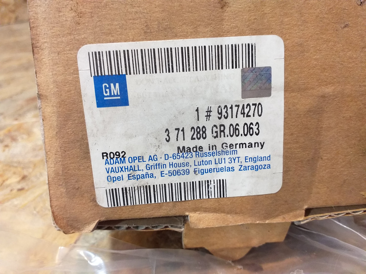 Astra H/J Corsa D Insignia A Zafira B  Reparatursatz Schaltgetriebe original  GM Opel NEU