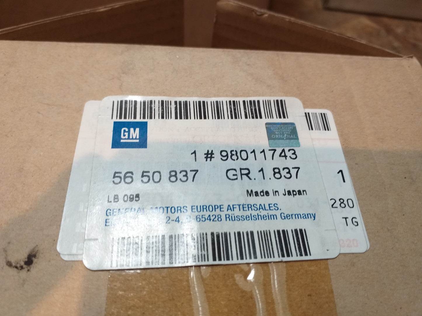 Vectra C Abdeckung Ölfilter original GM Opel NEU