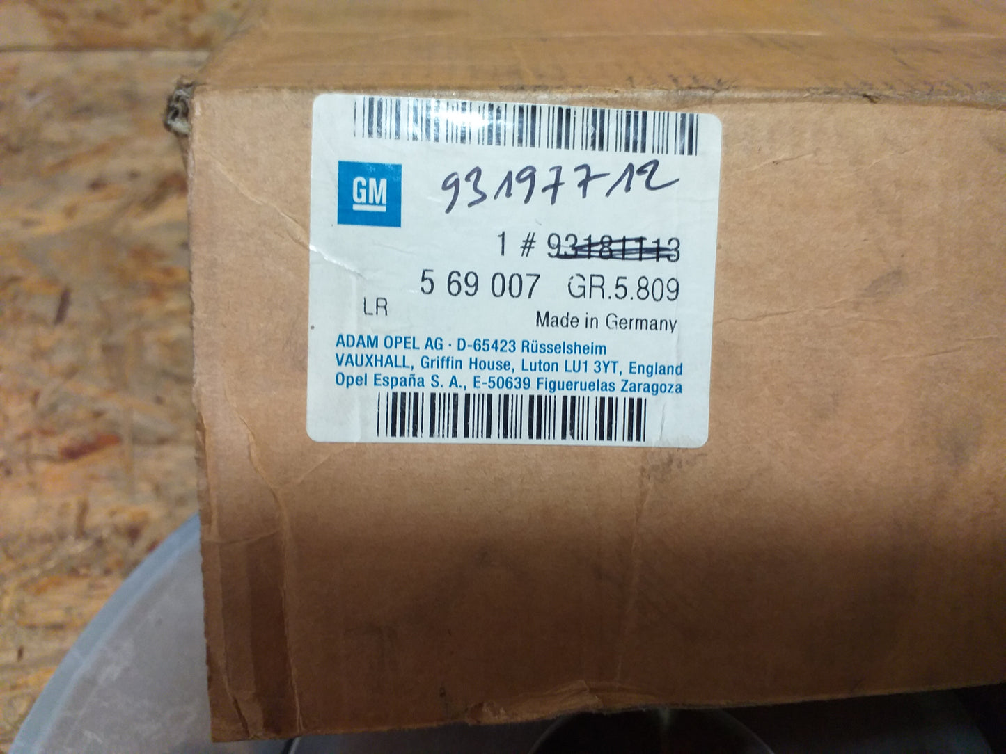 Astra H Bremsscheibensatz original GM Opel NEU