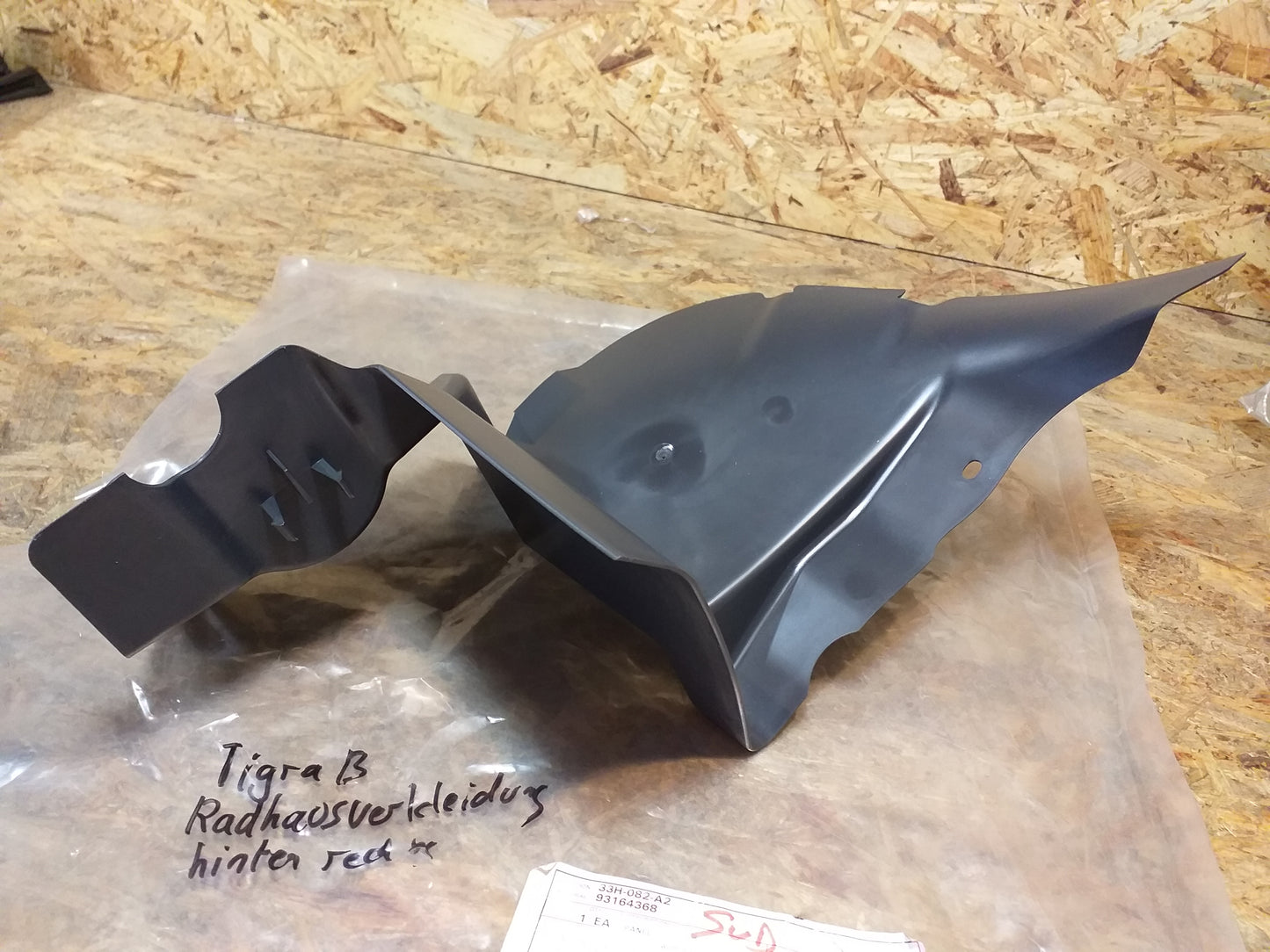 Tigra B Radhausverkleidung hinten rechts original GM Opel NEU
