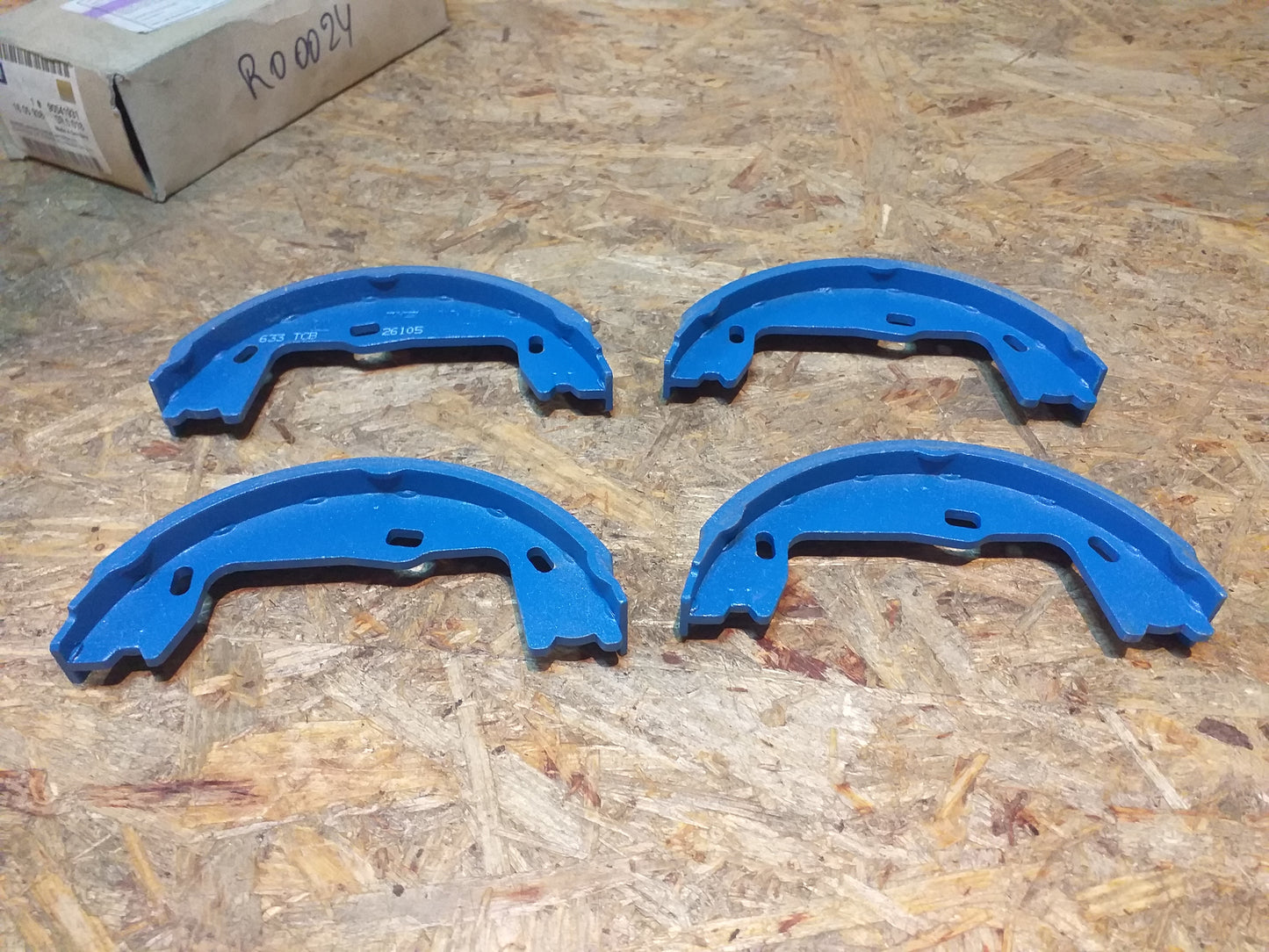 Vectra A/B Omega B Calibra Bremsbacken original GM Opel NEU