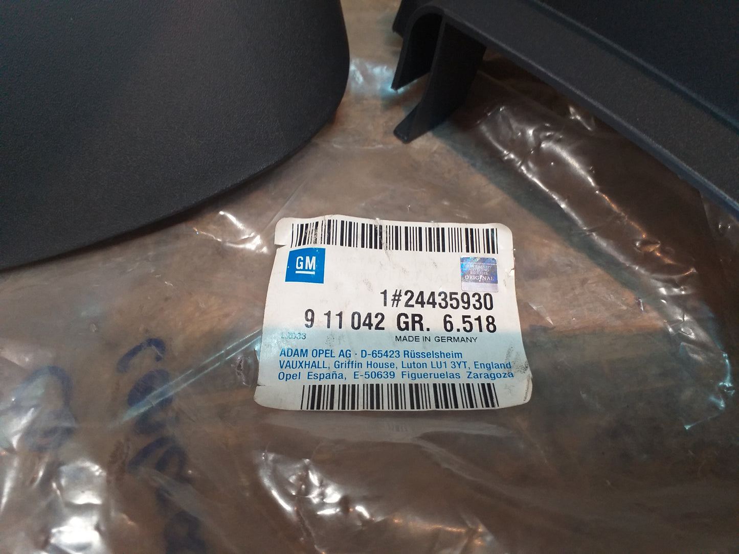 Corsa C Abdeckung Lenksäulenverkleidung original GM Opel NEU