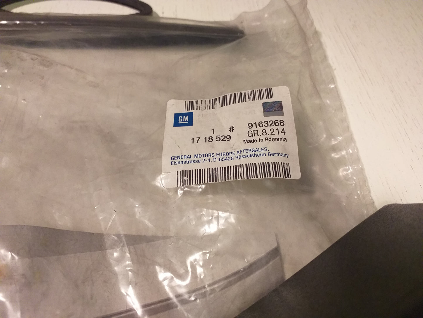 Vectra C Schmutzfänger hinten original GM Opel NEU