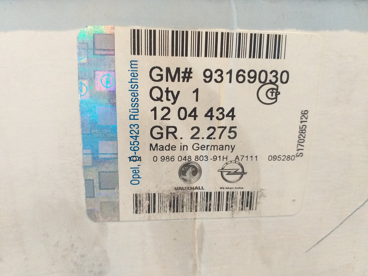 Astra H Zafira B Vectra C Signum 1.9 CDTI Lichtmaschine 14V 130A original GM Opel NEU