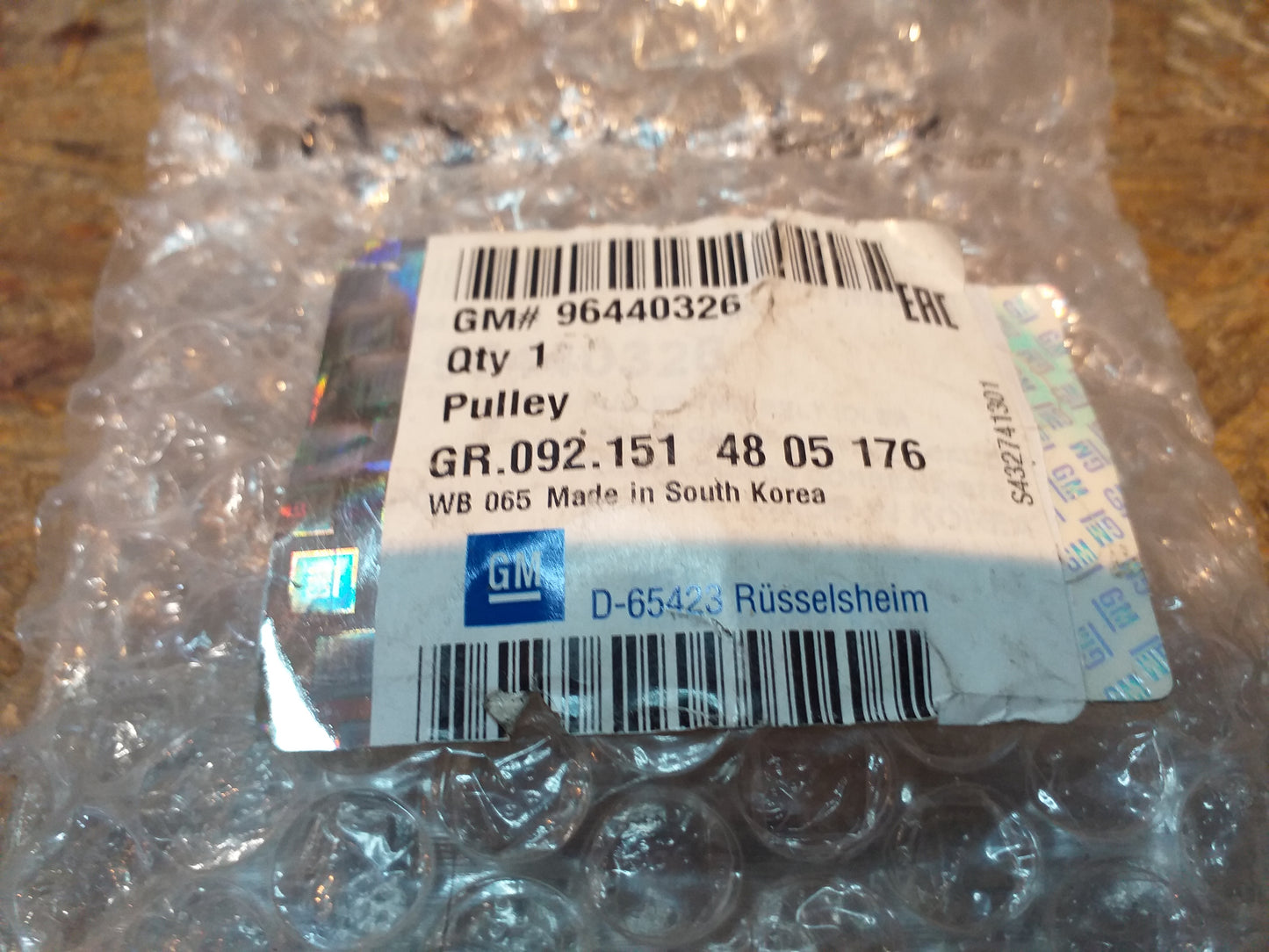 Antara 2.0 CDTI Riemenspanner Spannrolle original  GM Opel NEU