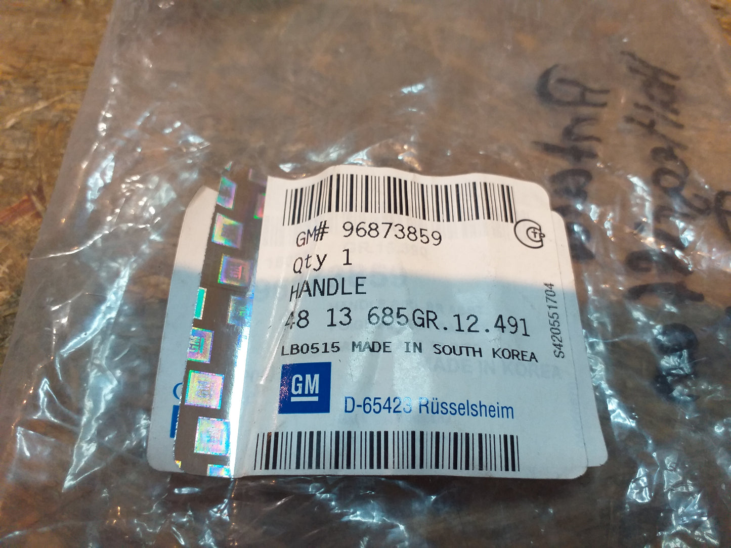 Antara Haltegriff Dach  original GM Opel NEU