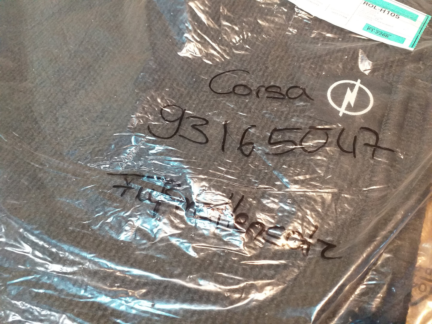 Corsa Fußmattensatz original Opel NEU