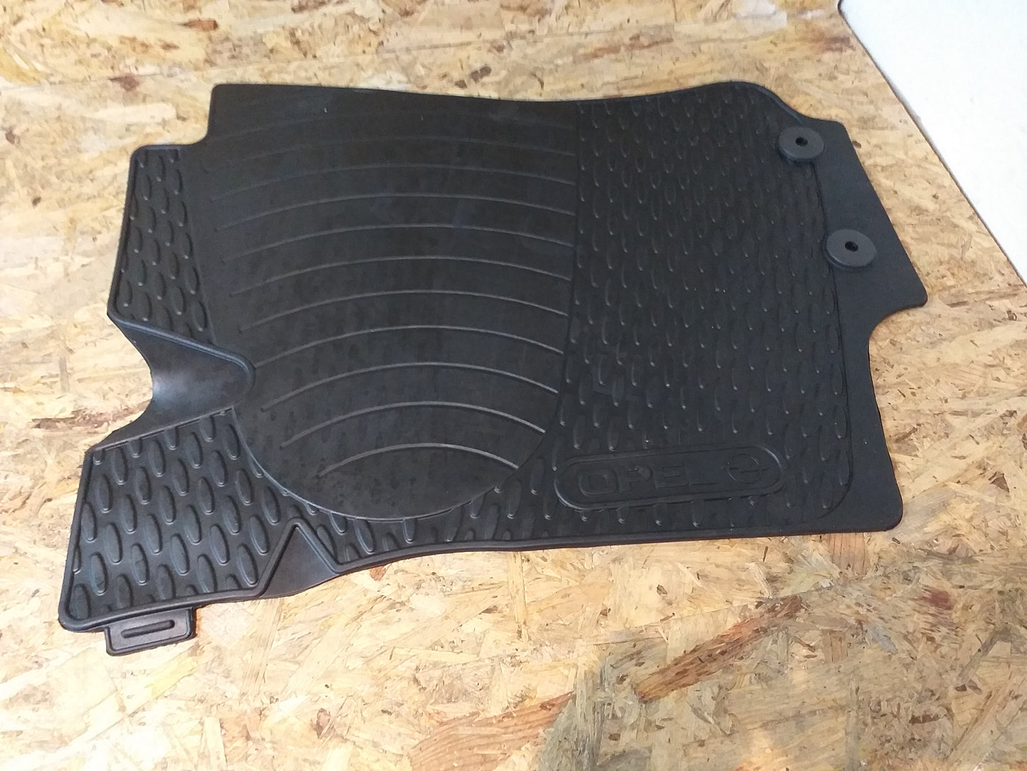 Astra G Zafira A Fußmattensatz Gummi hinten original GM Opel NEU