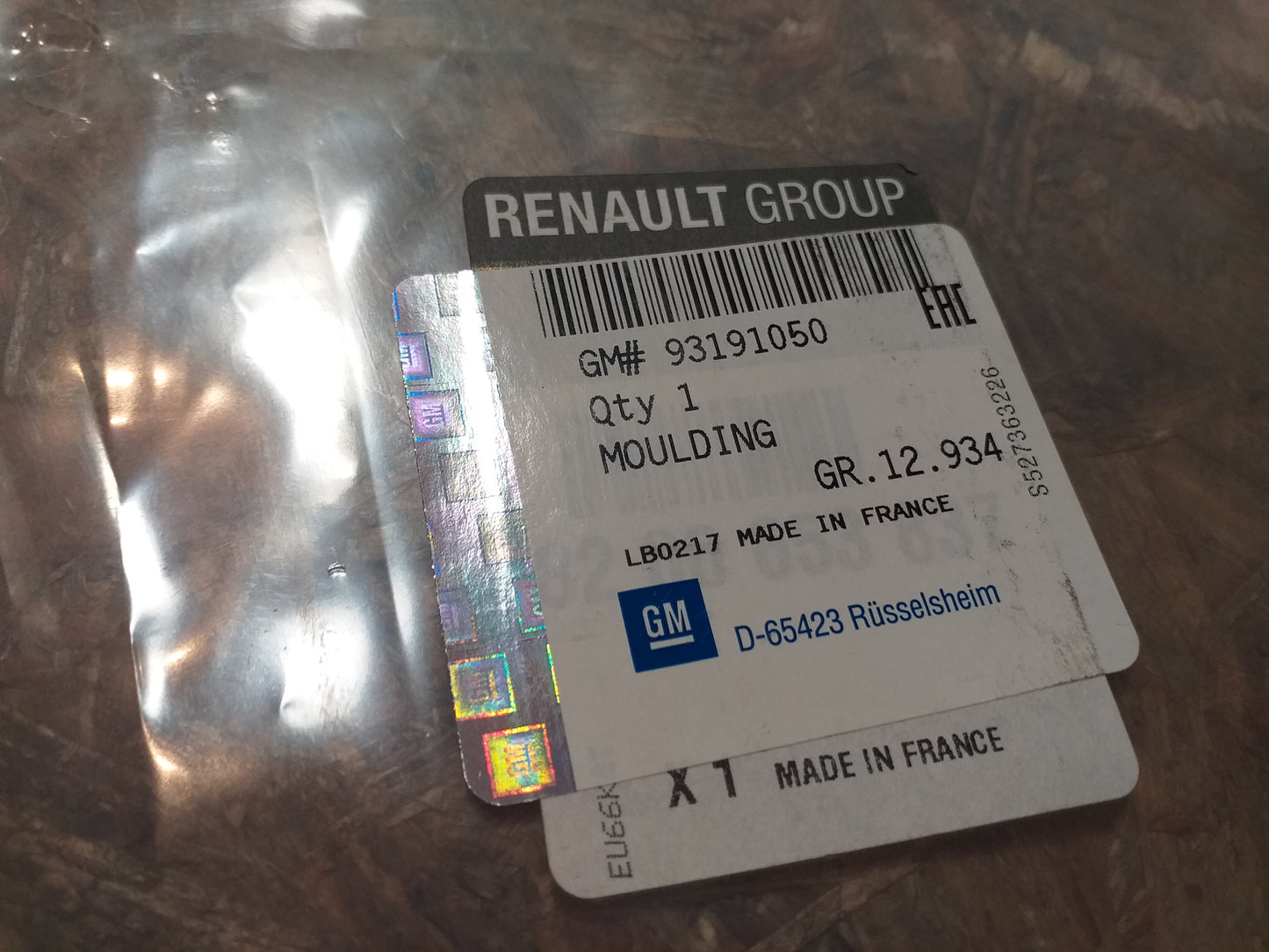 Movano A /Master 2 Türblende Zierblende unten rechts original  GM Opel NEU