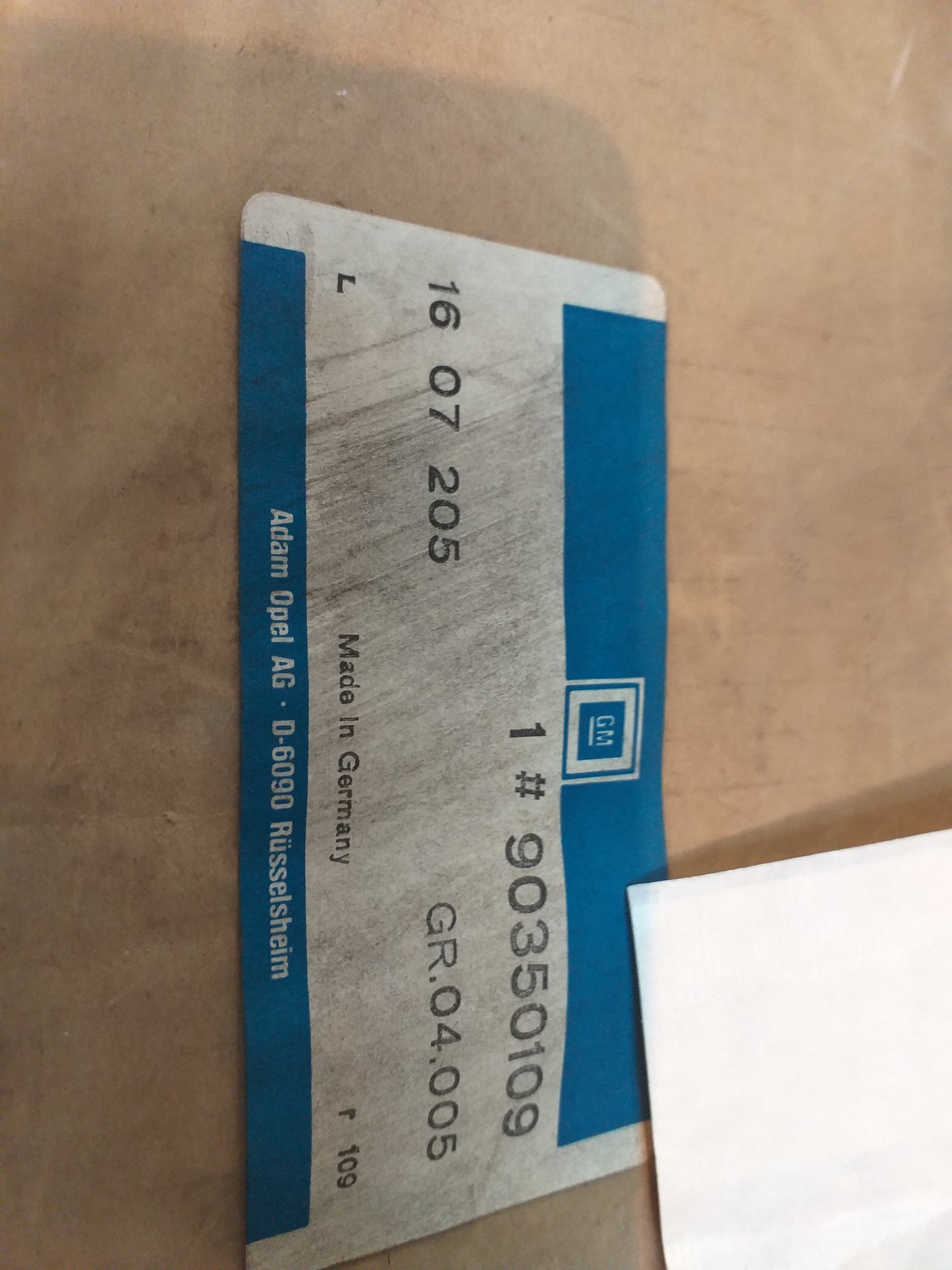 Vectra A Dichtungssatz Getriebe original GM Opel NEU