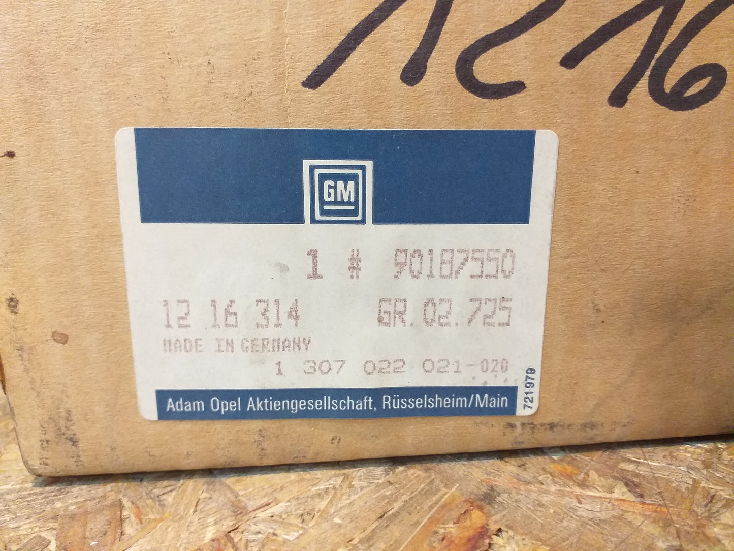 Ascona C Scheinwerfer links original GM Opel NEU