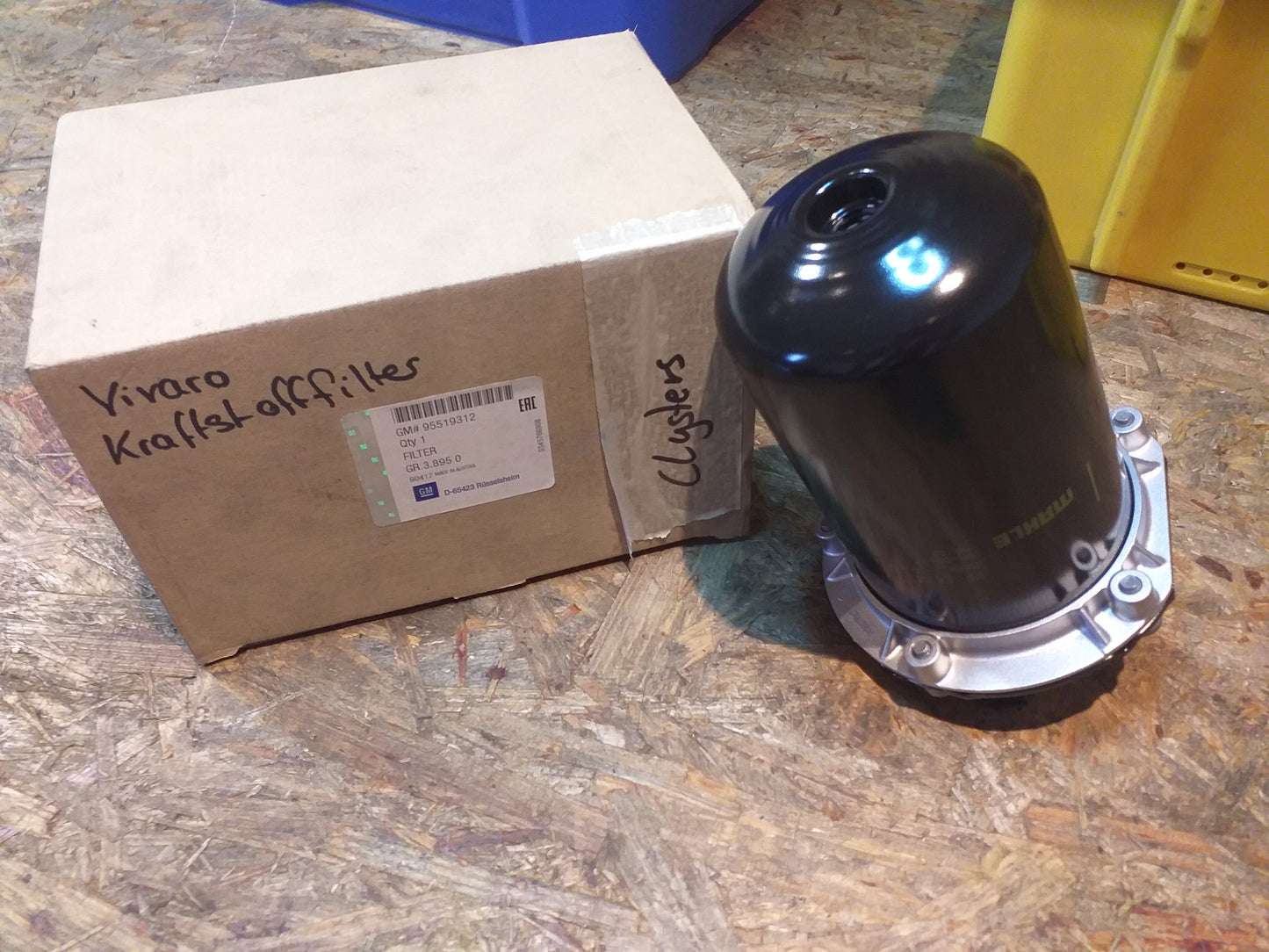 Vivaro Krafstofffilter original GM NEU