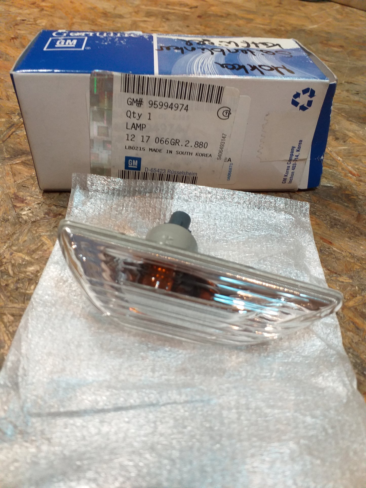 Mokka Seitenblinker Kotflügel original GM Opel NEU
