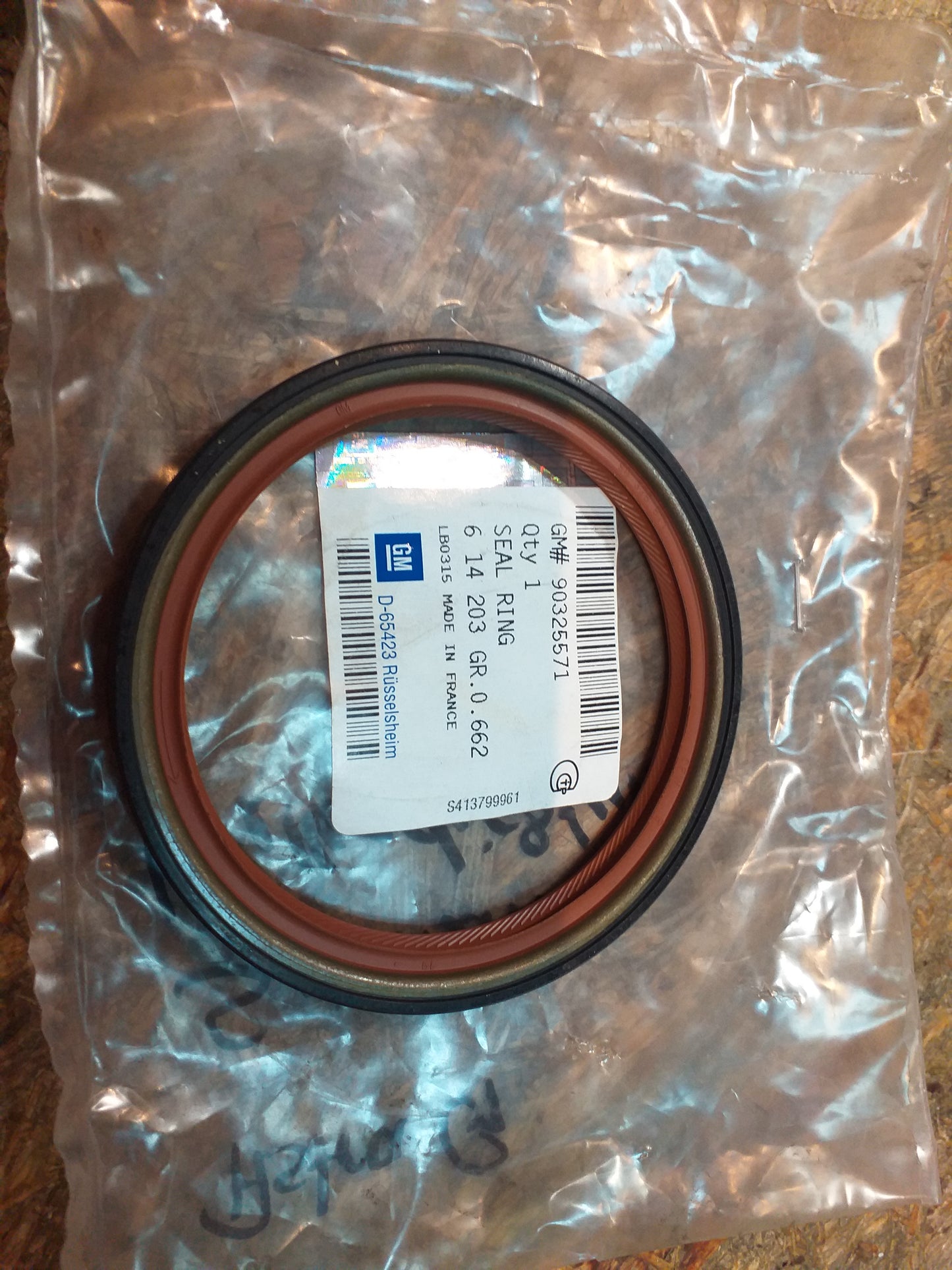 Astra G Simmerring Wellendichting original GM Opel NEU