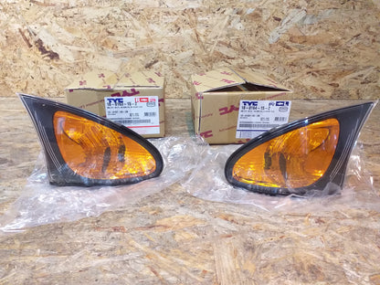 BMW E46 Blinkerset rechts links gelb original BMW NEU