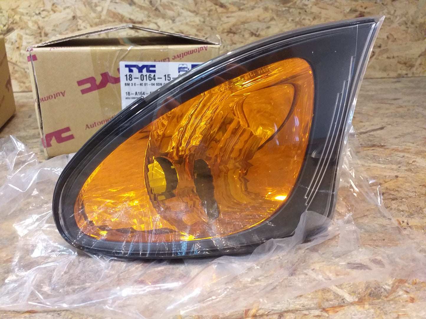 BMW E46 Blinkerset rechts links gelb original BMW NEU