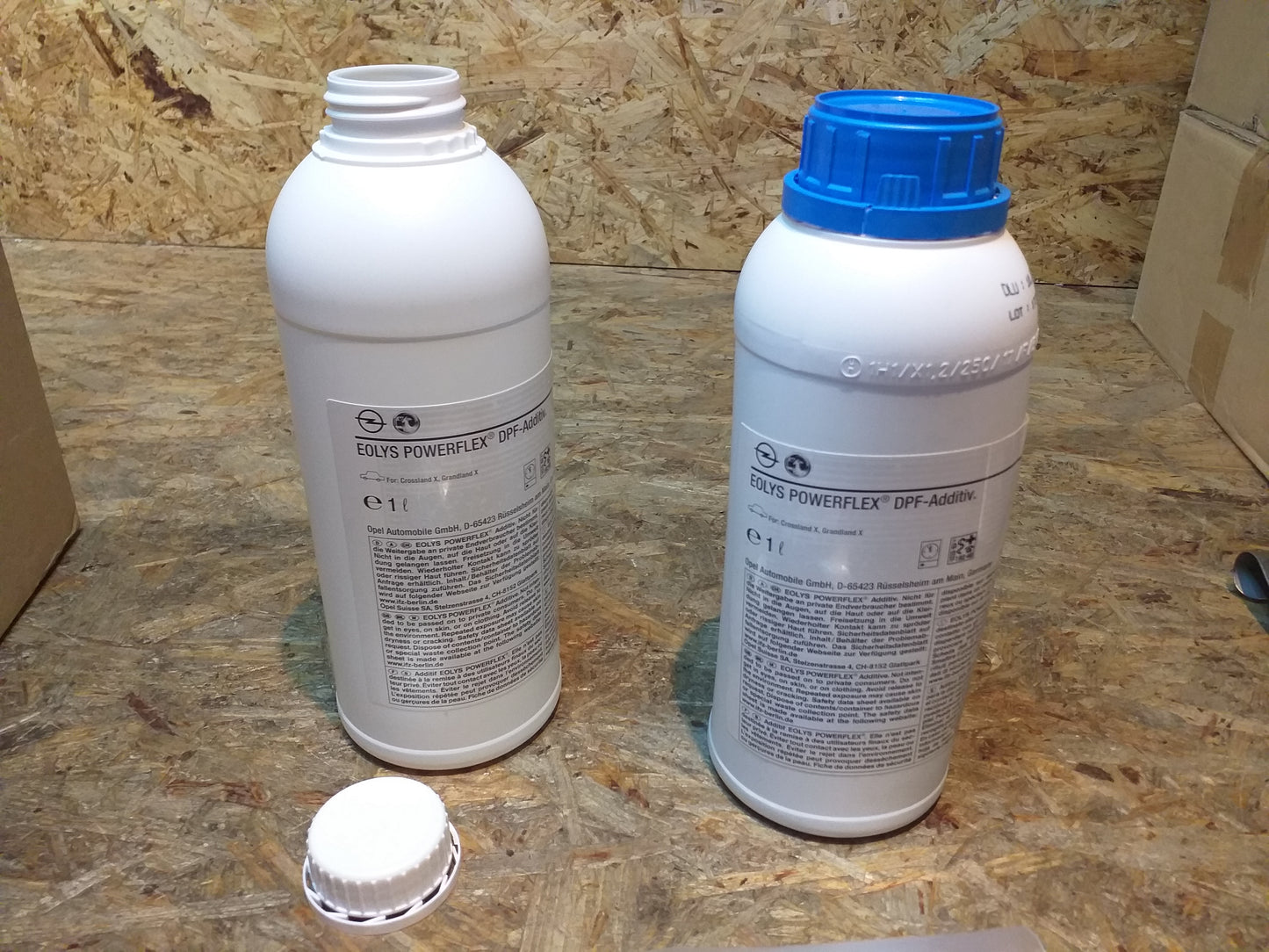 DPF Nachfüllflüssigkeit Addiv für Dieselpartikelfilter 1l + Befüllkit original GM Opel NEU