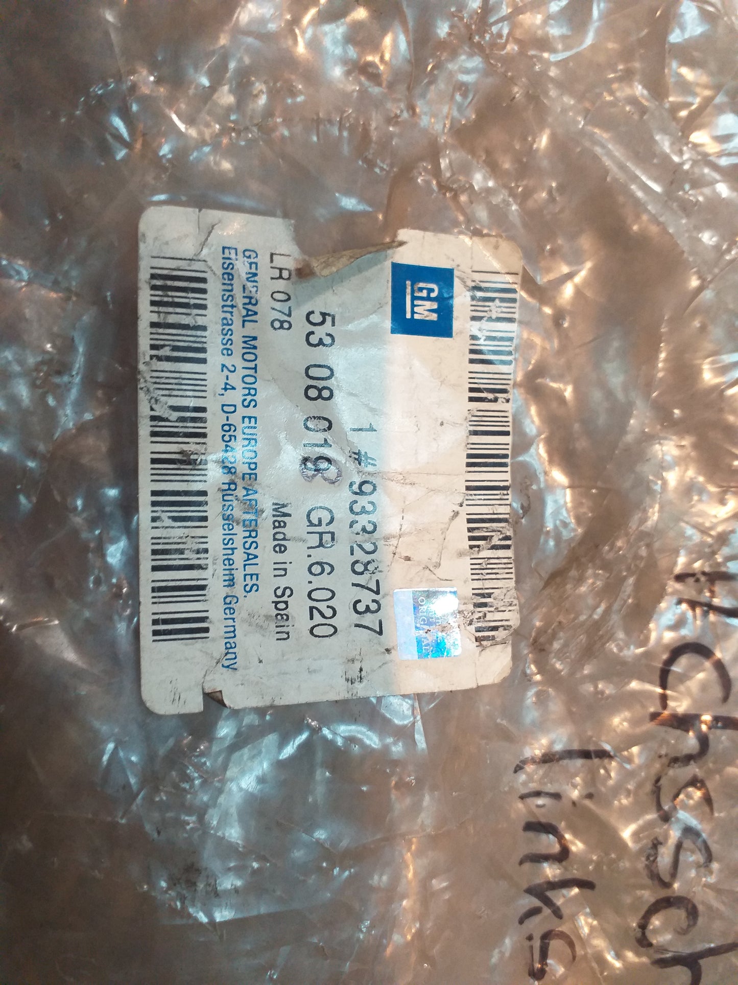 Meriva A Achsschenkel links original GM Opel NEU