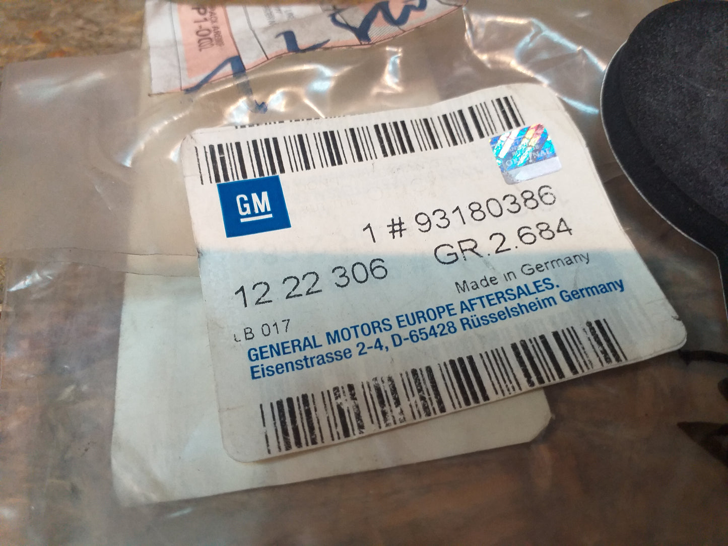 Astra G Dichtung Heckleuchte original GM Opel NEU