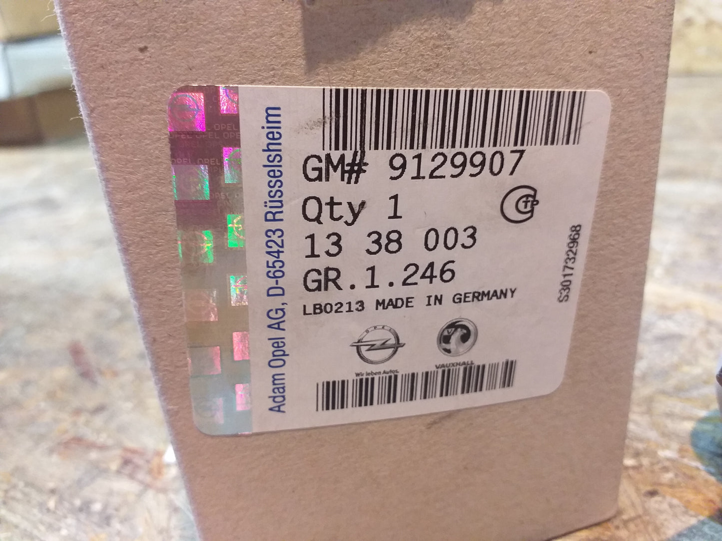 Corsa Meriva Vectra Thermostat Kühlmitteloriginal  GM Opel NEU