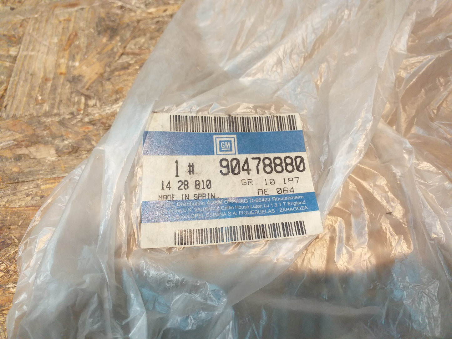 Corsa B Abdeckung Spiegel links original GM Opel NEU