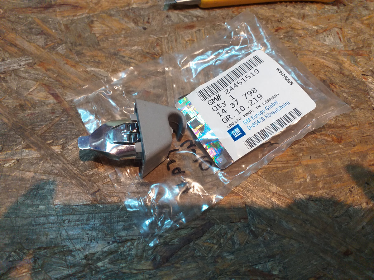 Astra H Bj 04-10 Halteclip Sonnenblende original GM Opel NEU